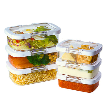 Duo Loc Container - Meal Prep Set 6pk - Felli Official