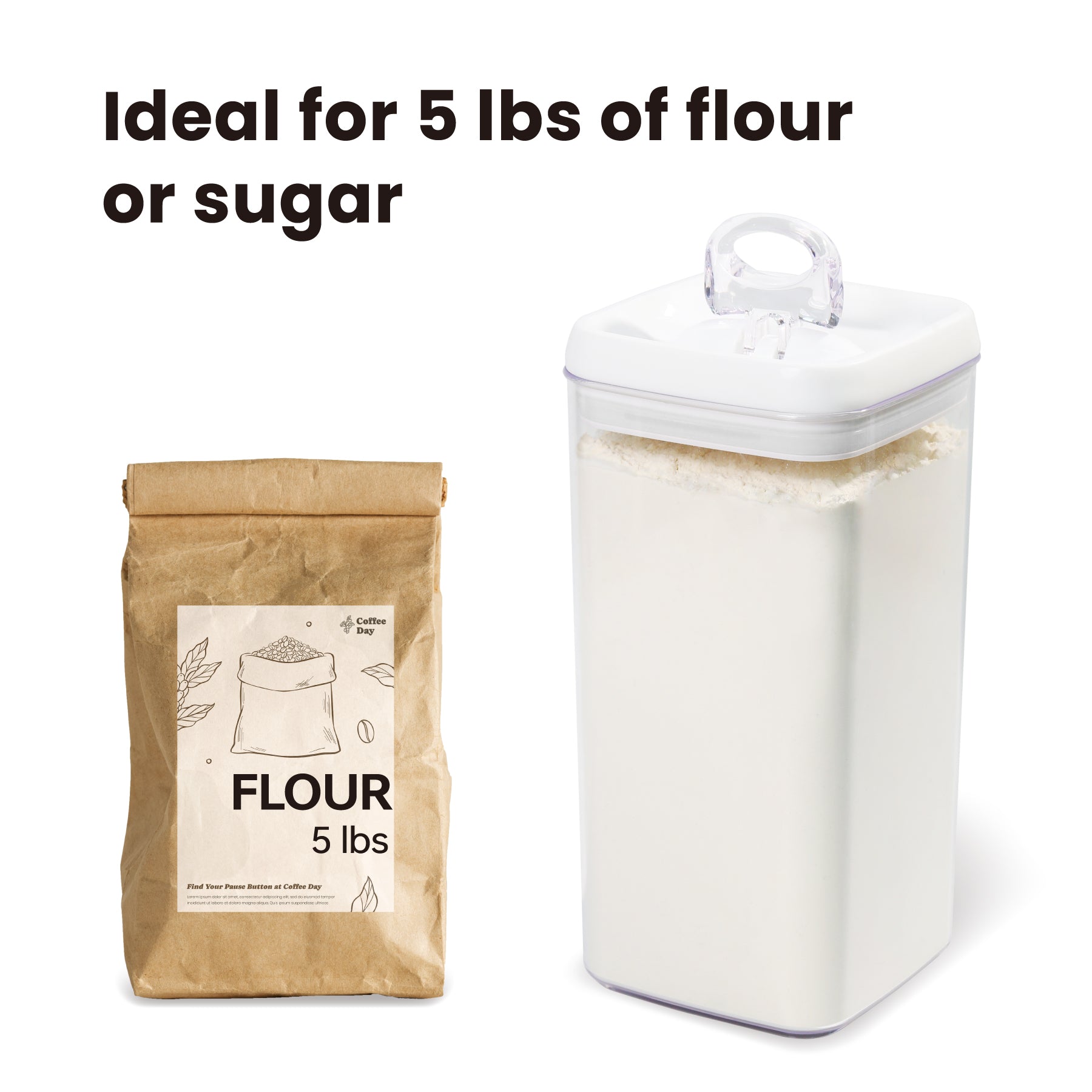 Flip-Tite Extra Large-TALL 4.9QT / 4.6L - Felli Official