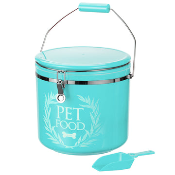 Felli Grace Buckle Canister + Scoop - 9" Trophy Pet 9.4qt