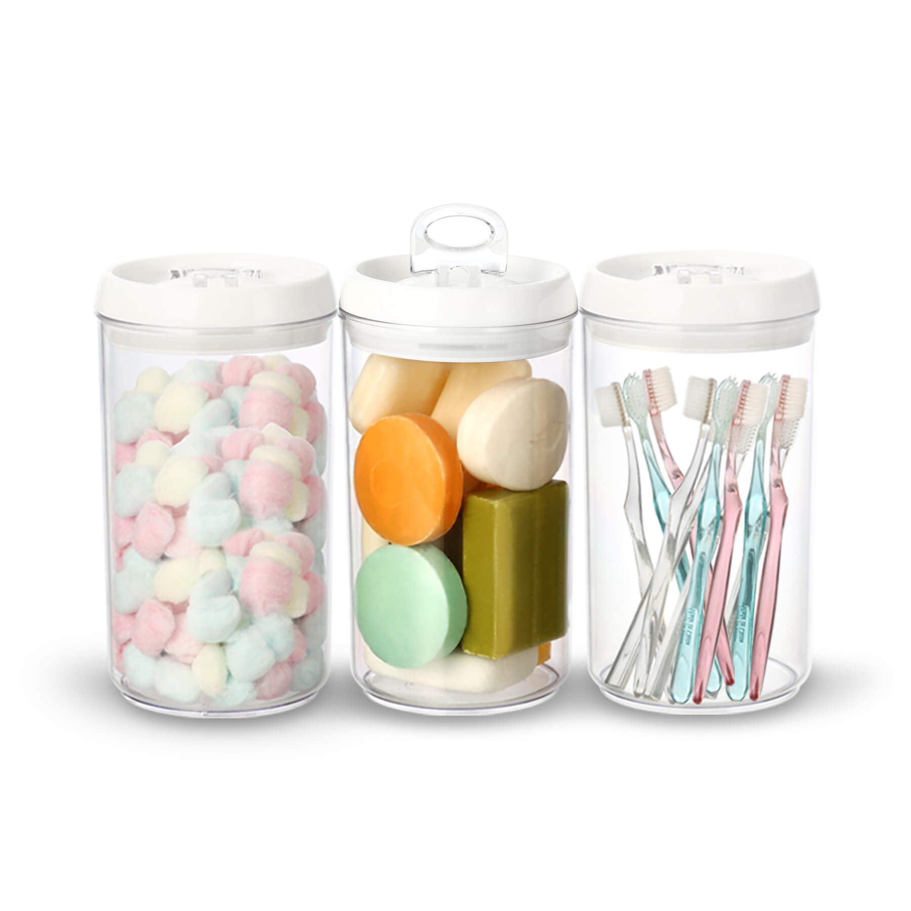 Flip Tite Round Large-L 3PC Set 2.1 QT / 2 L - Felli Official