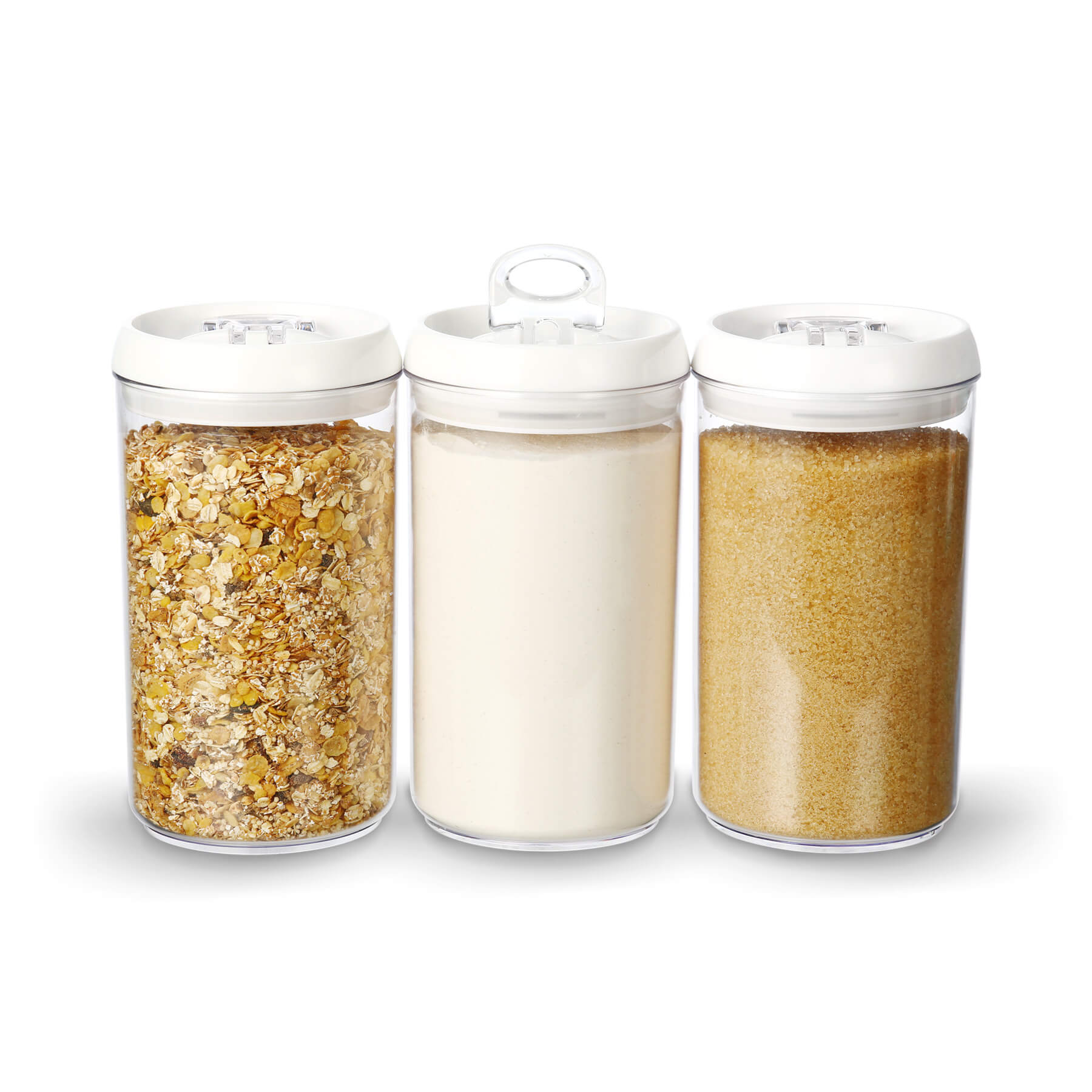 Flip Tite Round Large-L 3PC Set 2.1 QT / 2 L - Felli Official