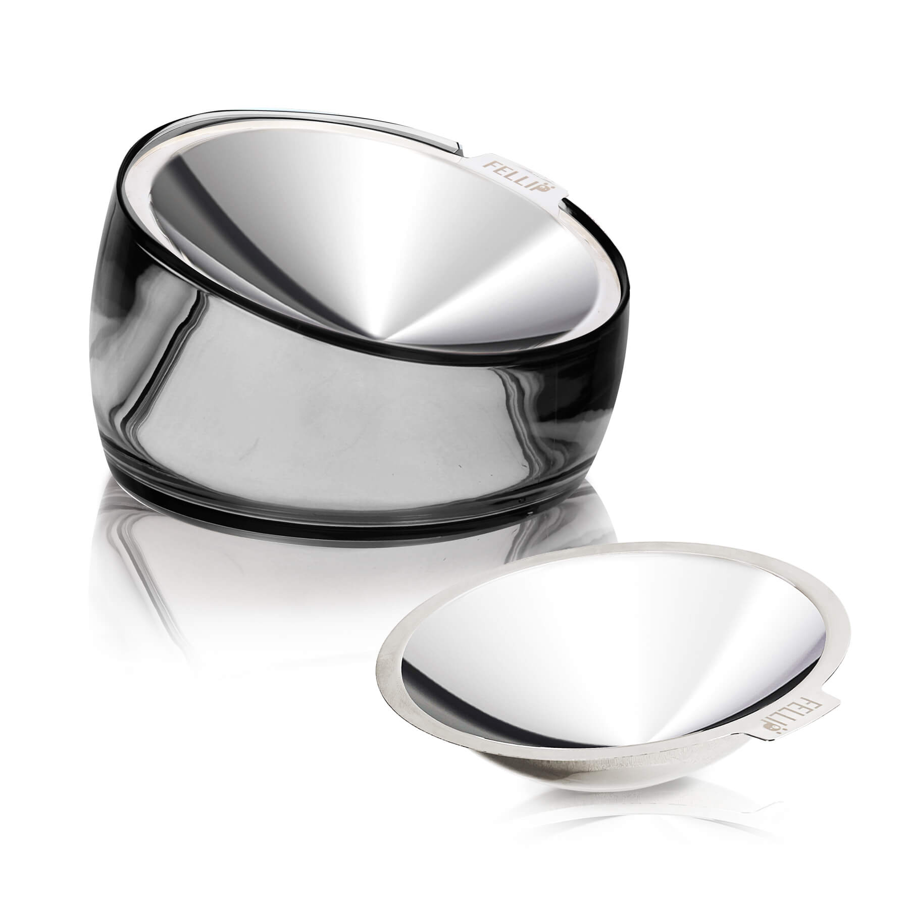 Felli Pet Oblik Shallow Bowl Bundle Set Extra Replacement Dish