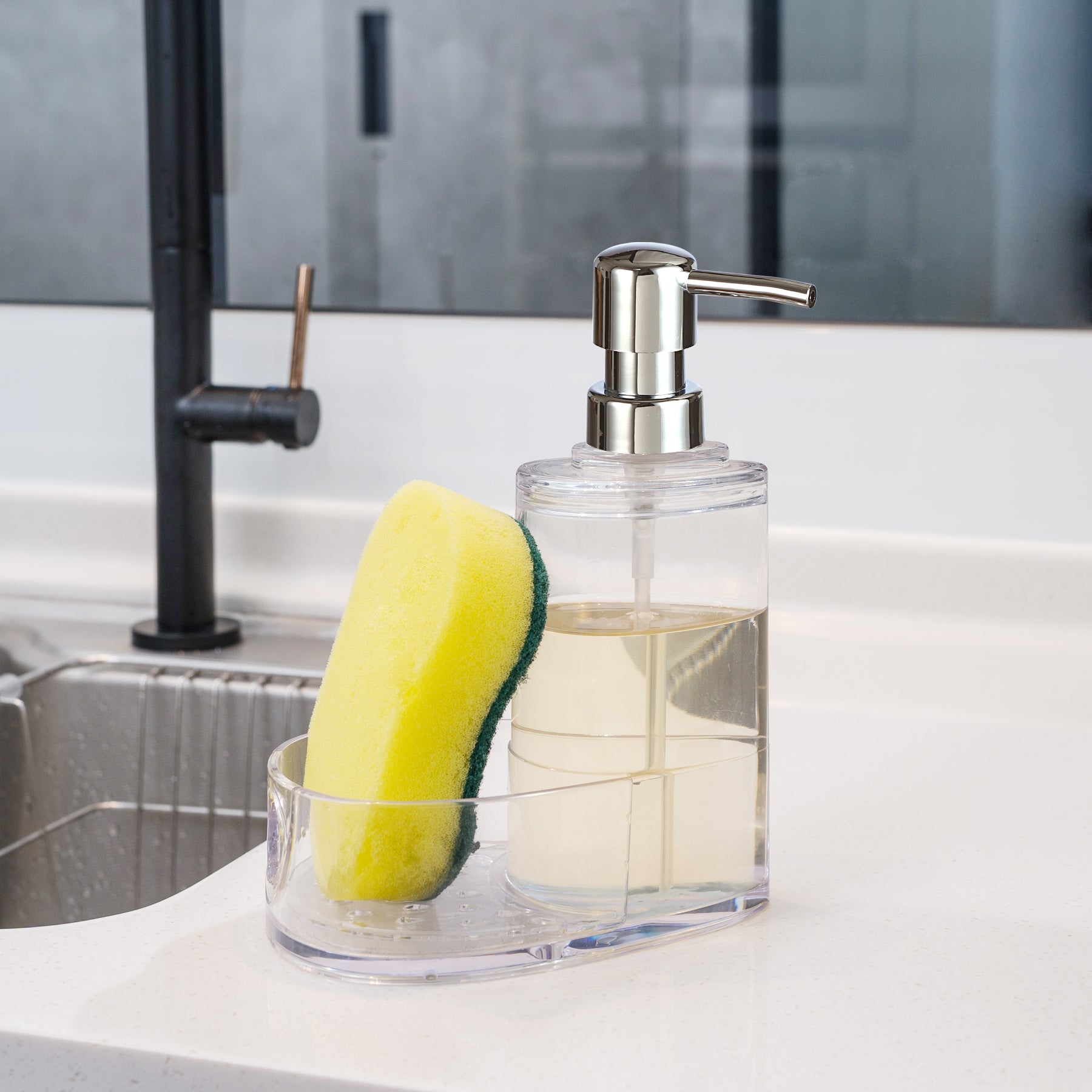 Soap Dispenser & Sponge Holder Combo - Felli Official