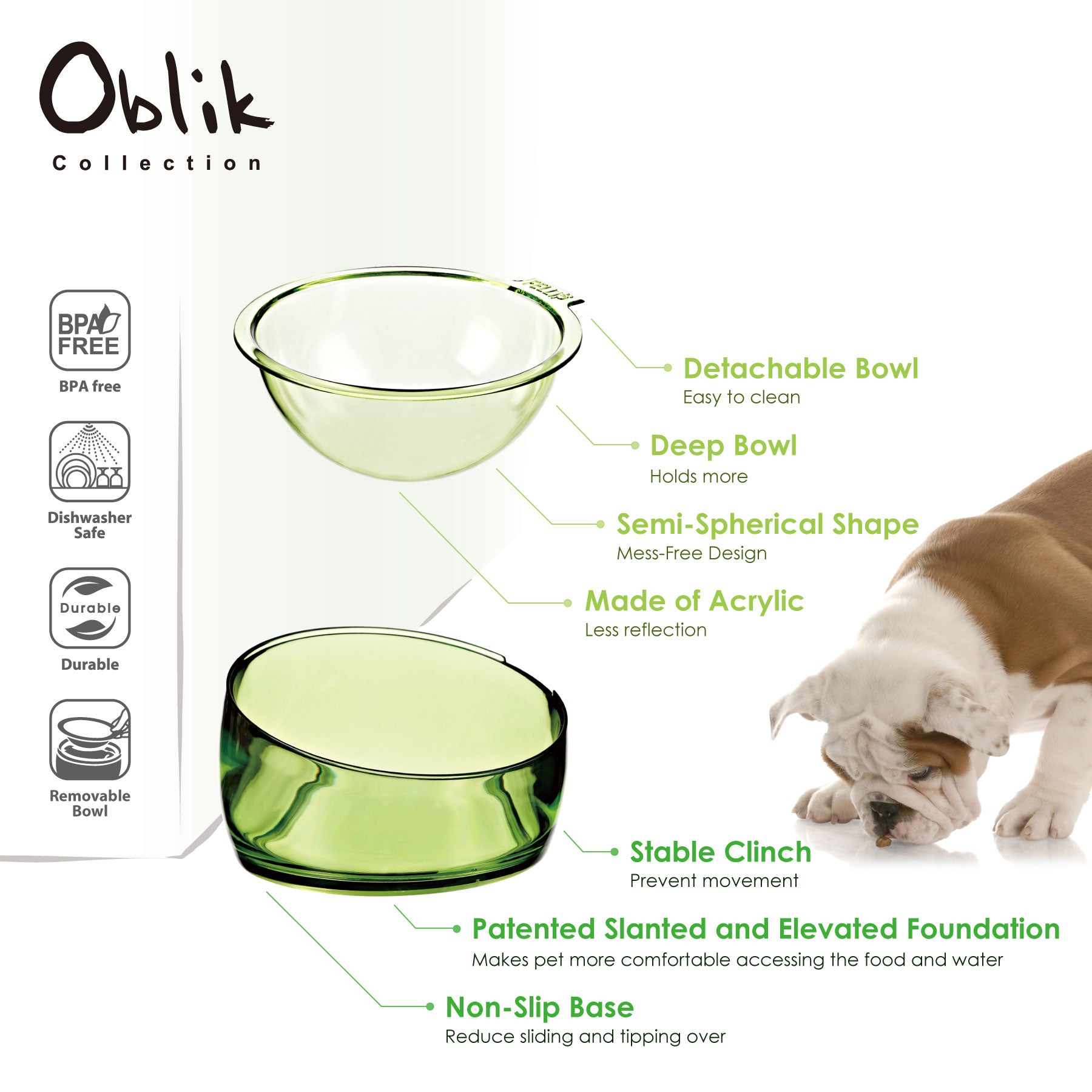 Mess free dog bowl sales
