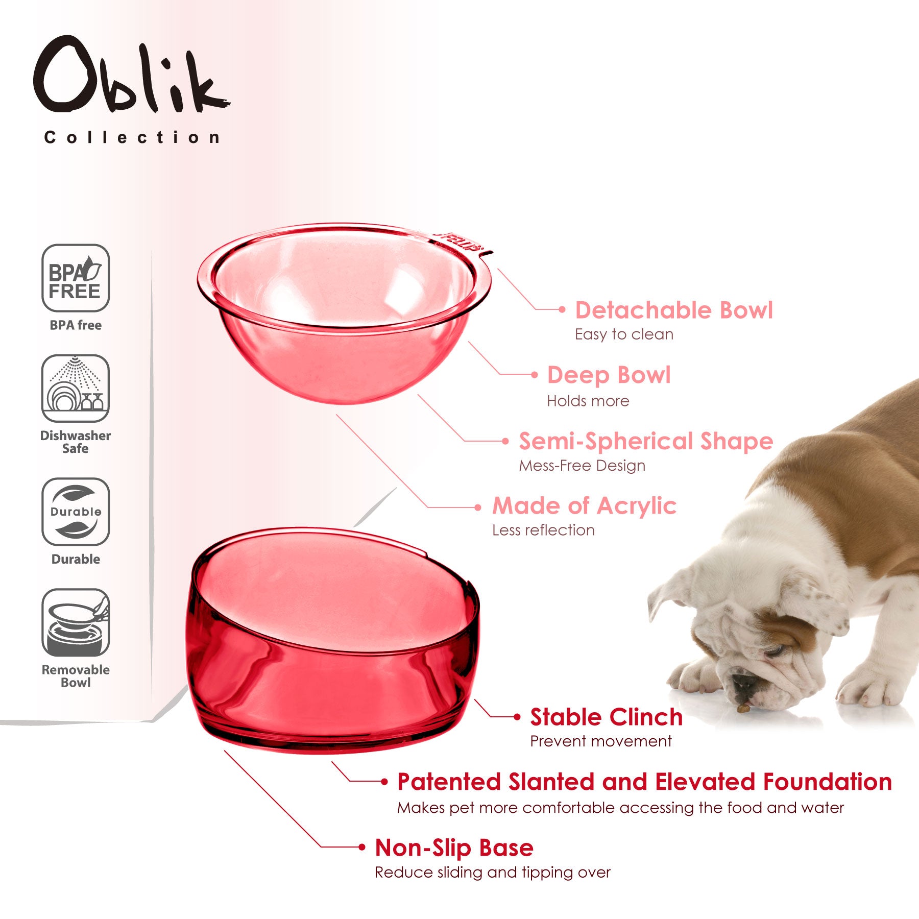 Oblik Supreme Pet Bowl - 1.5 Cup - Felli Official
