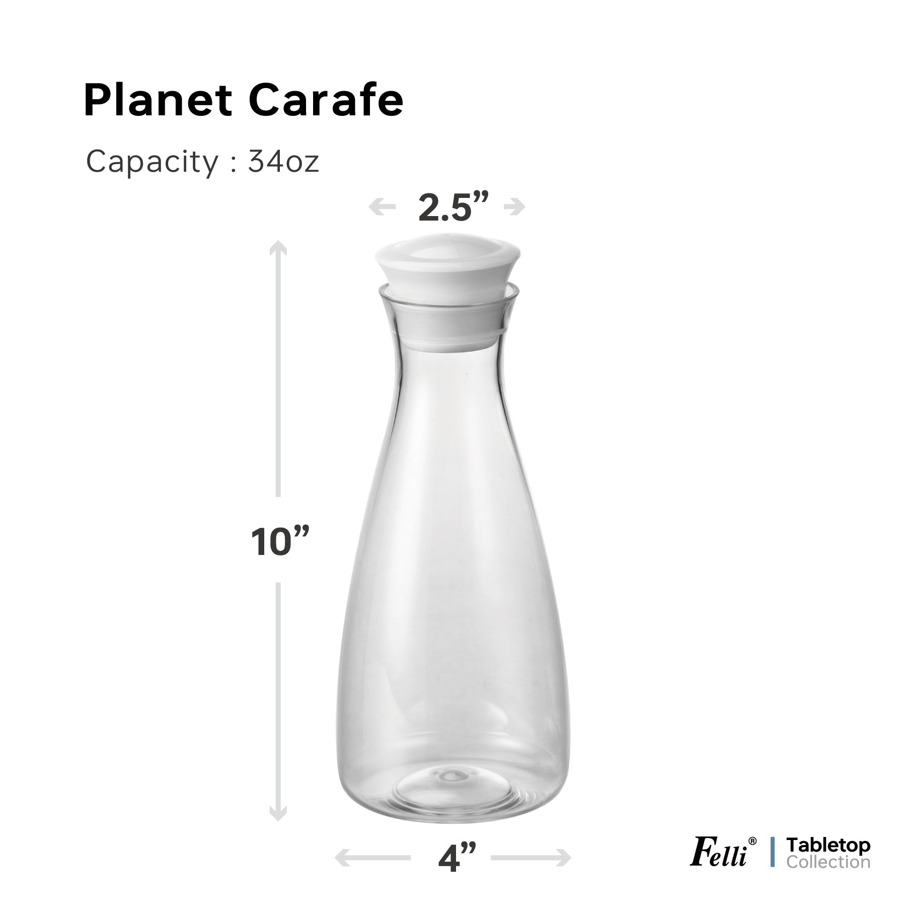 Serving Carafe - Planet 34oz - Felli Official