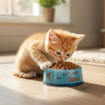 Duo World Pet Bowl - Quirky Cat - 1.25 Cup