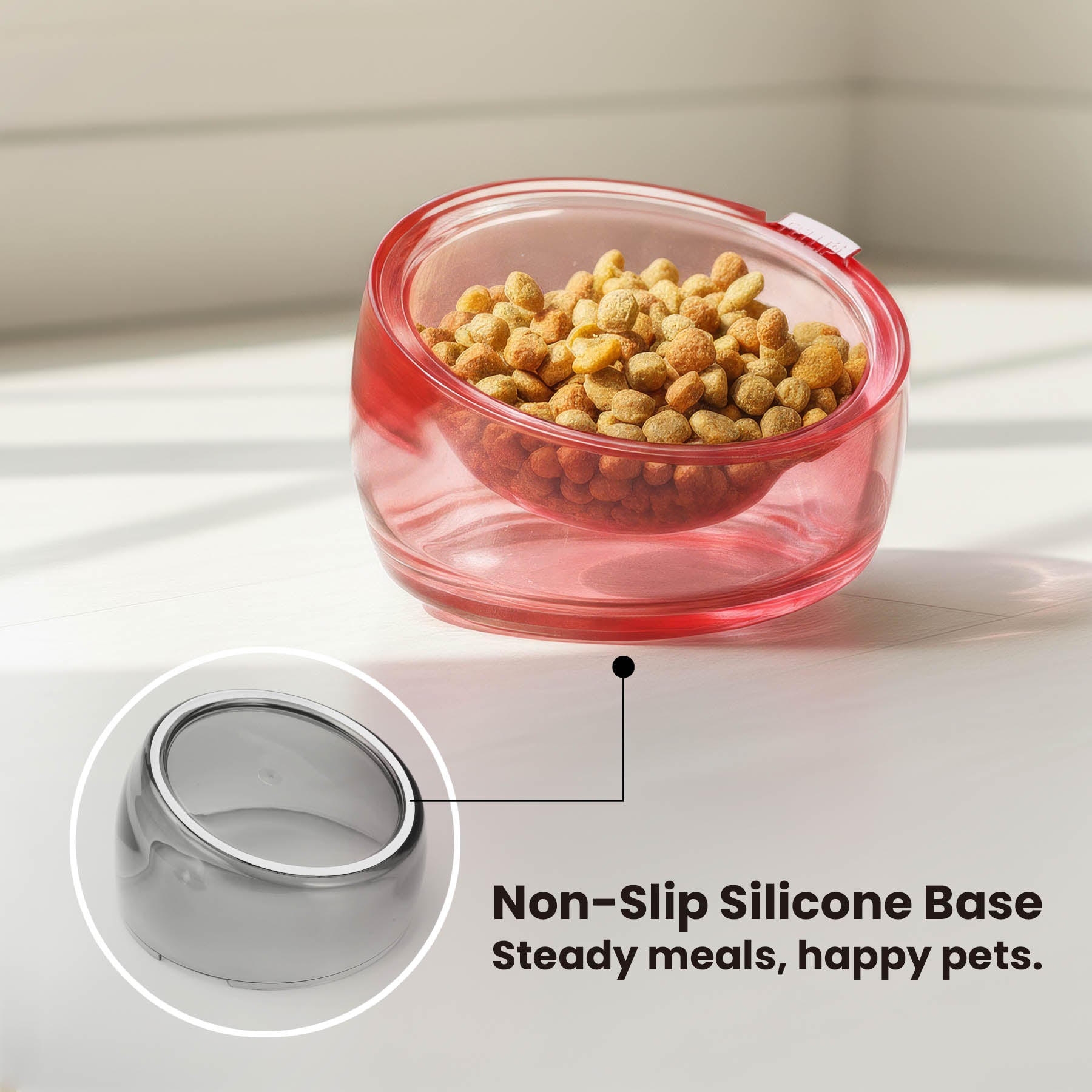 Felli Pet Oblik Food Bowl - 1.5 Cup Supreme