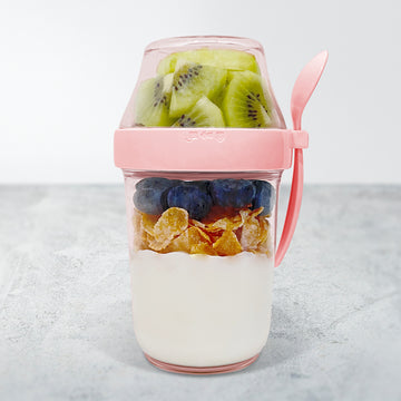 On the Go Snack Cup - Pink