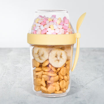On the Go Snack Cup - Yellow