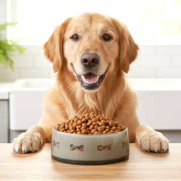 Duo World Pet Bowl - Bone - 4 Cup