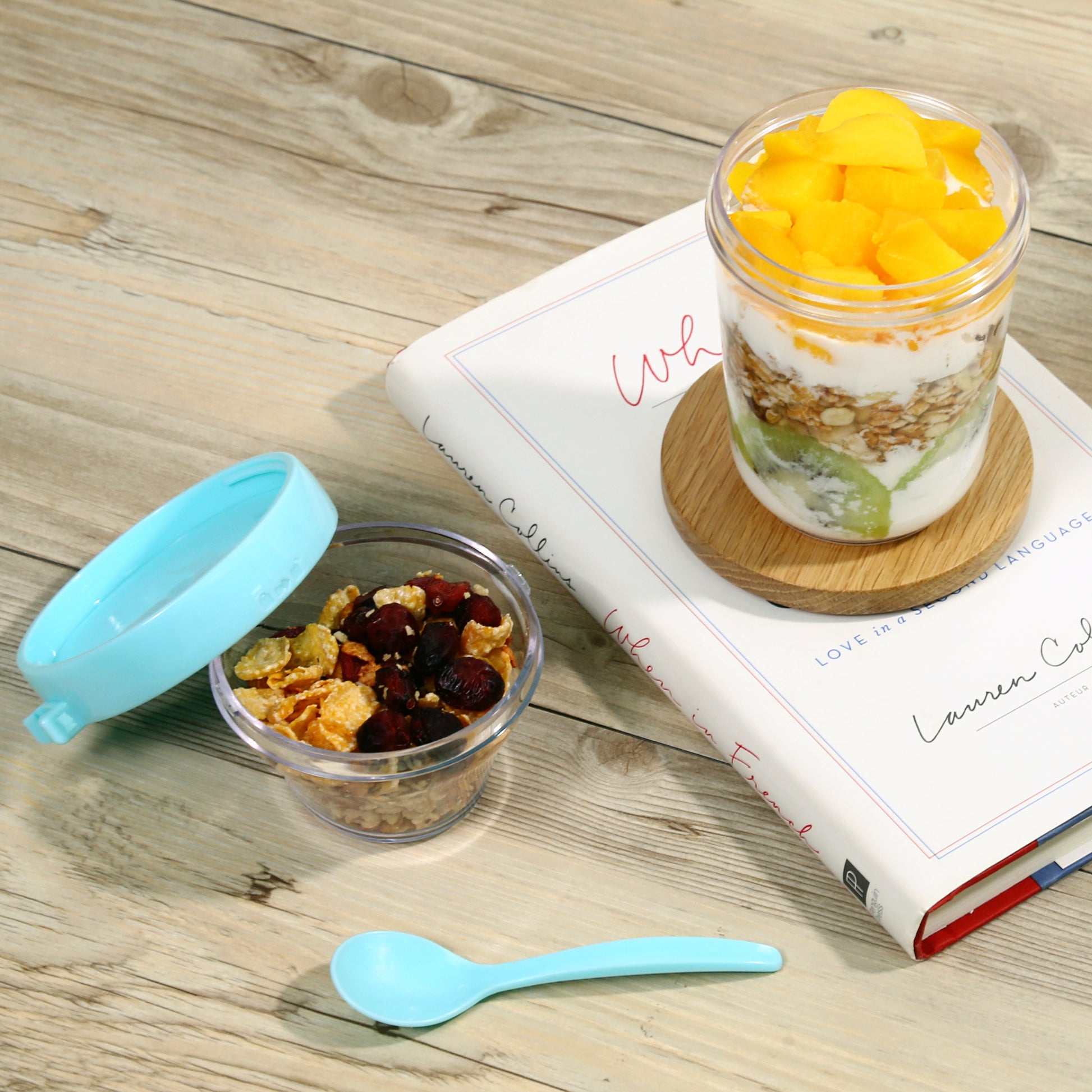 On the Go Yogurt Snack Cup 2pk Set - Felli Official