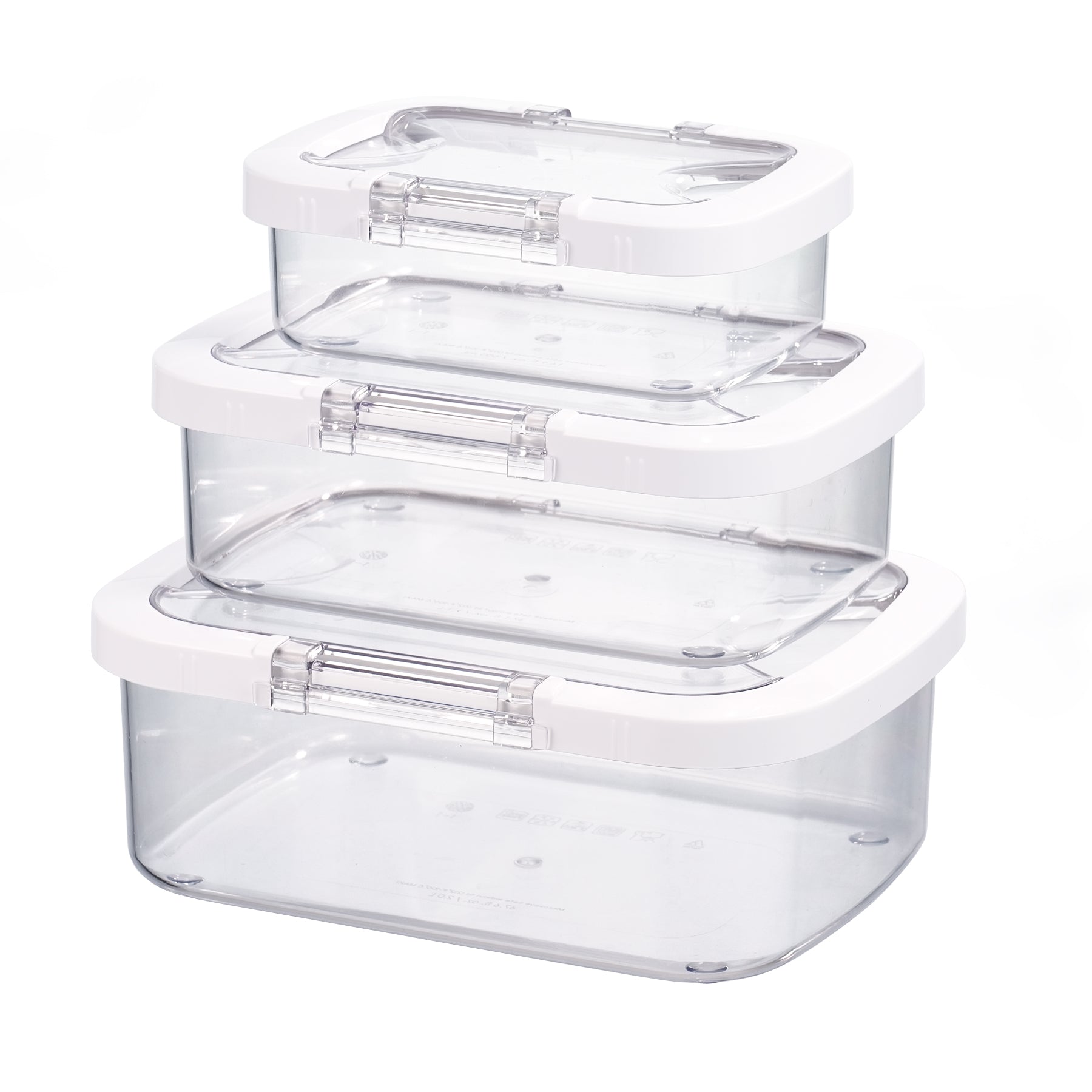 Felli Duo Loc Container for On the Go Lunch Box - Travel Container 3pk