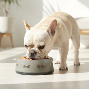 Duo World Pet Bowl - Bone - 2.5 Cup
