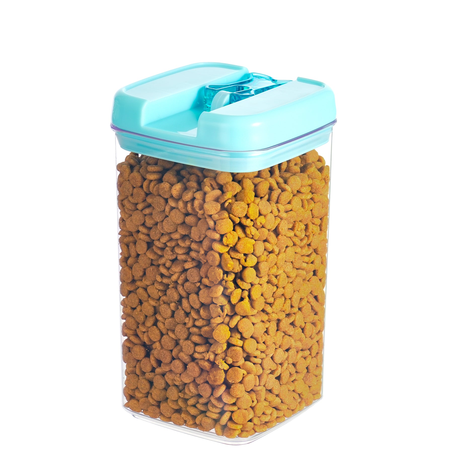 Felli Flip Tite Storage Container Pet Food Treats for Cat Dog 2.5QT