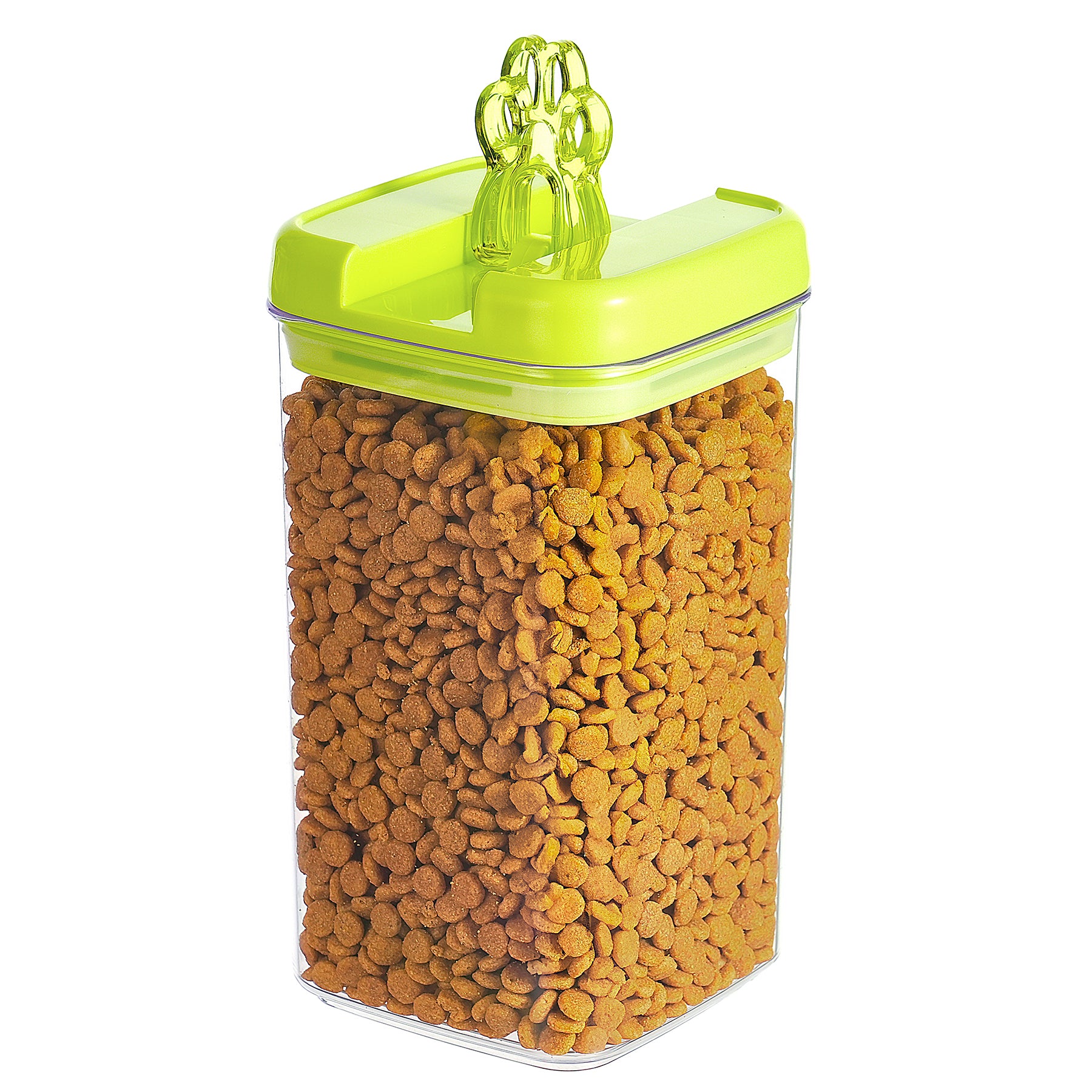 Flip-Tite Pet 5” Large-L 2.5QT / 2.4L Lemon Paw