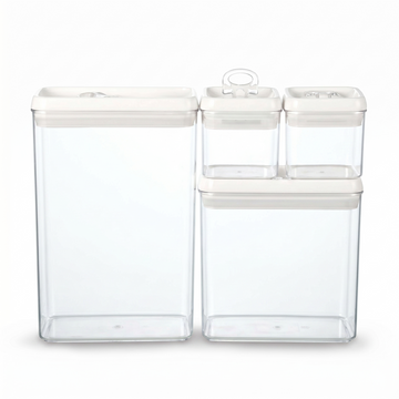 Flip Tite 4" Rectangular 4pk Variety Set