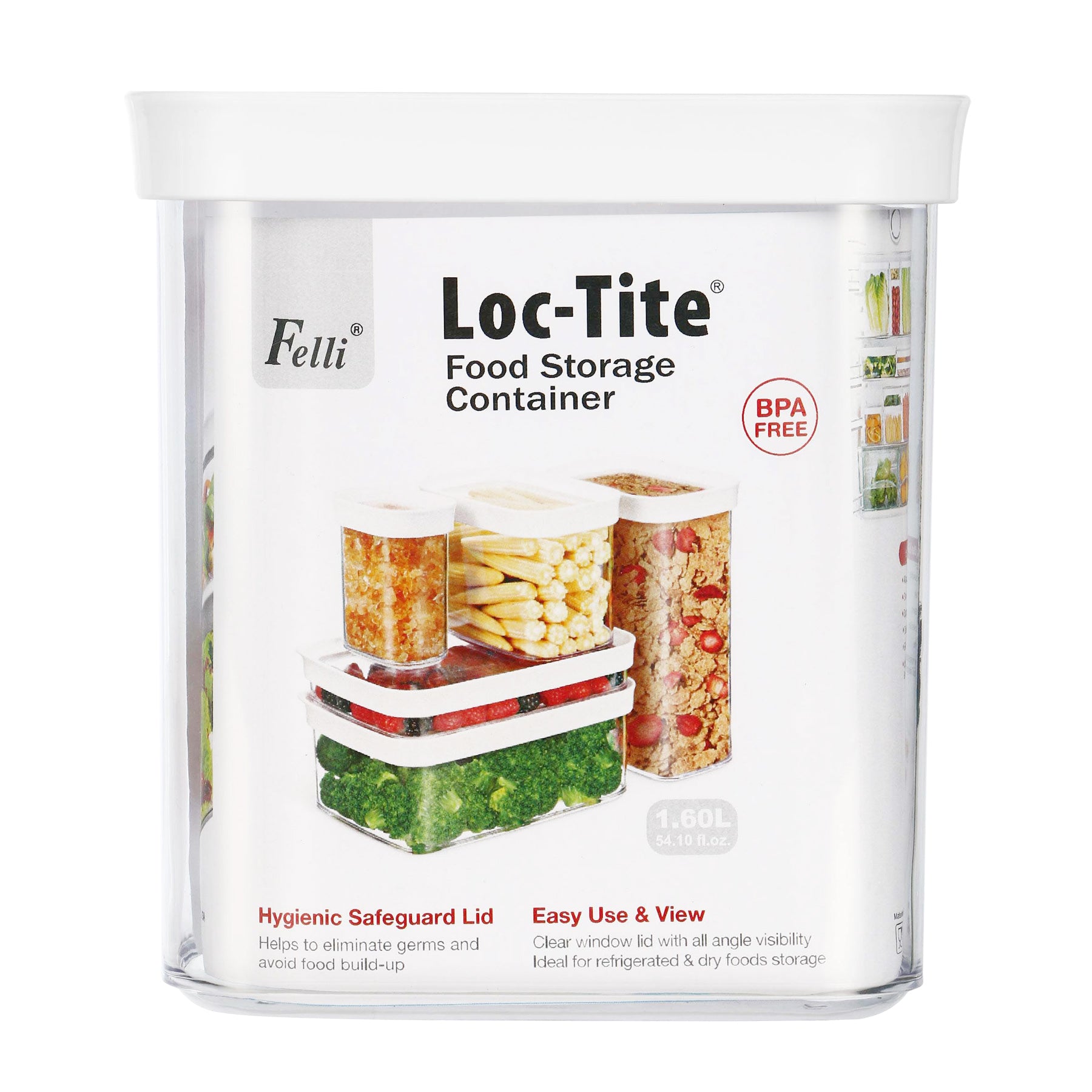 Loc Tite Container Regular-M 1.7QT / 1.6L - Felli Official