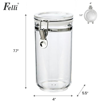Buckle Canister 4" Large - 34oz / 1.1qt