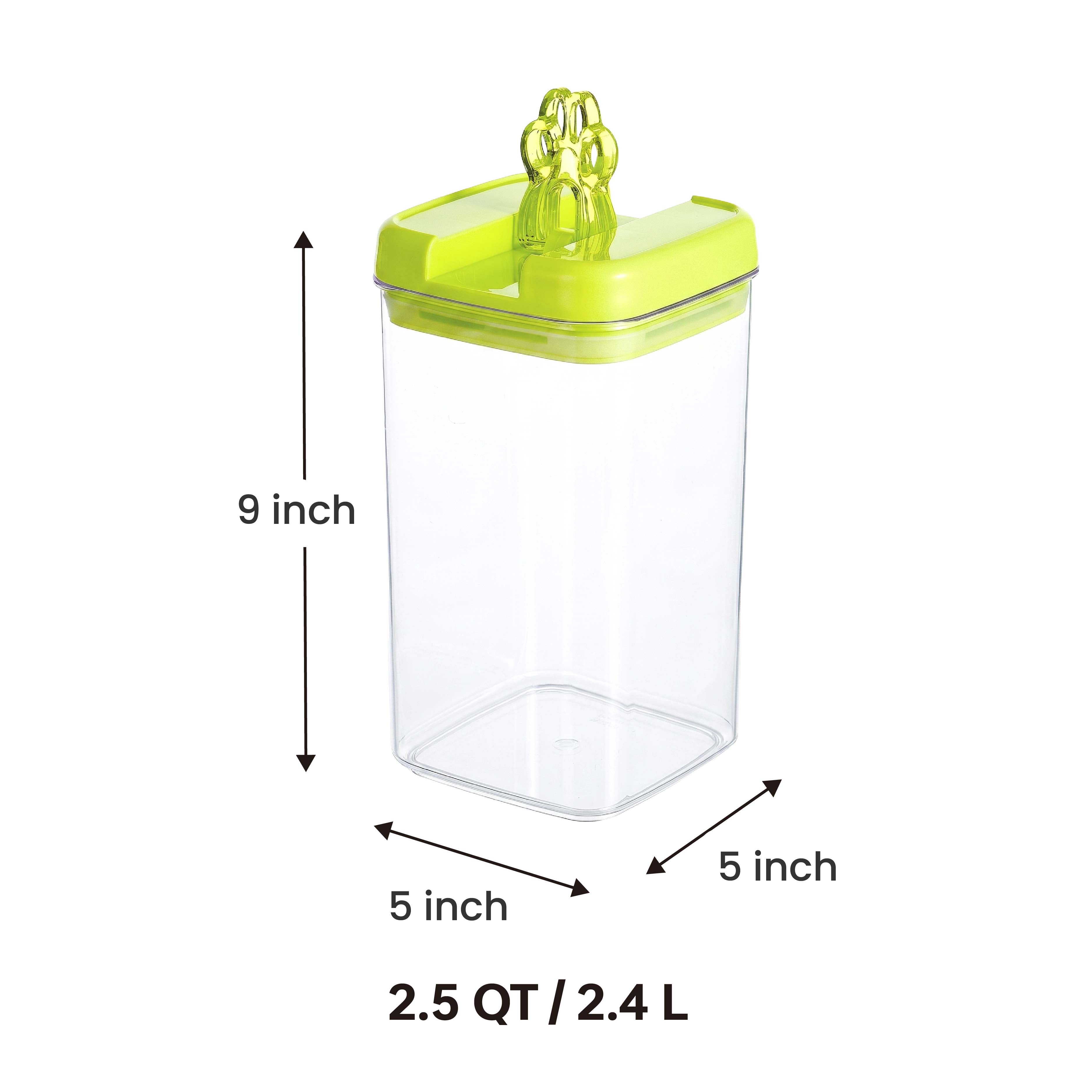 Felli Flip Tite Pet Food Storage Container for Dog 5” Large-L 2.5QT