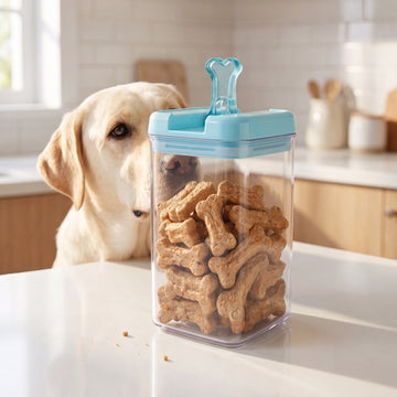 Flip Tite Pet 5” Large-L 2.5QT / 2.4L Blue Bone