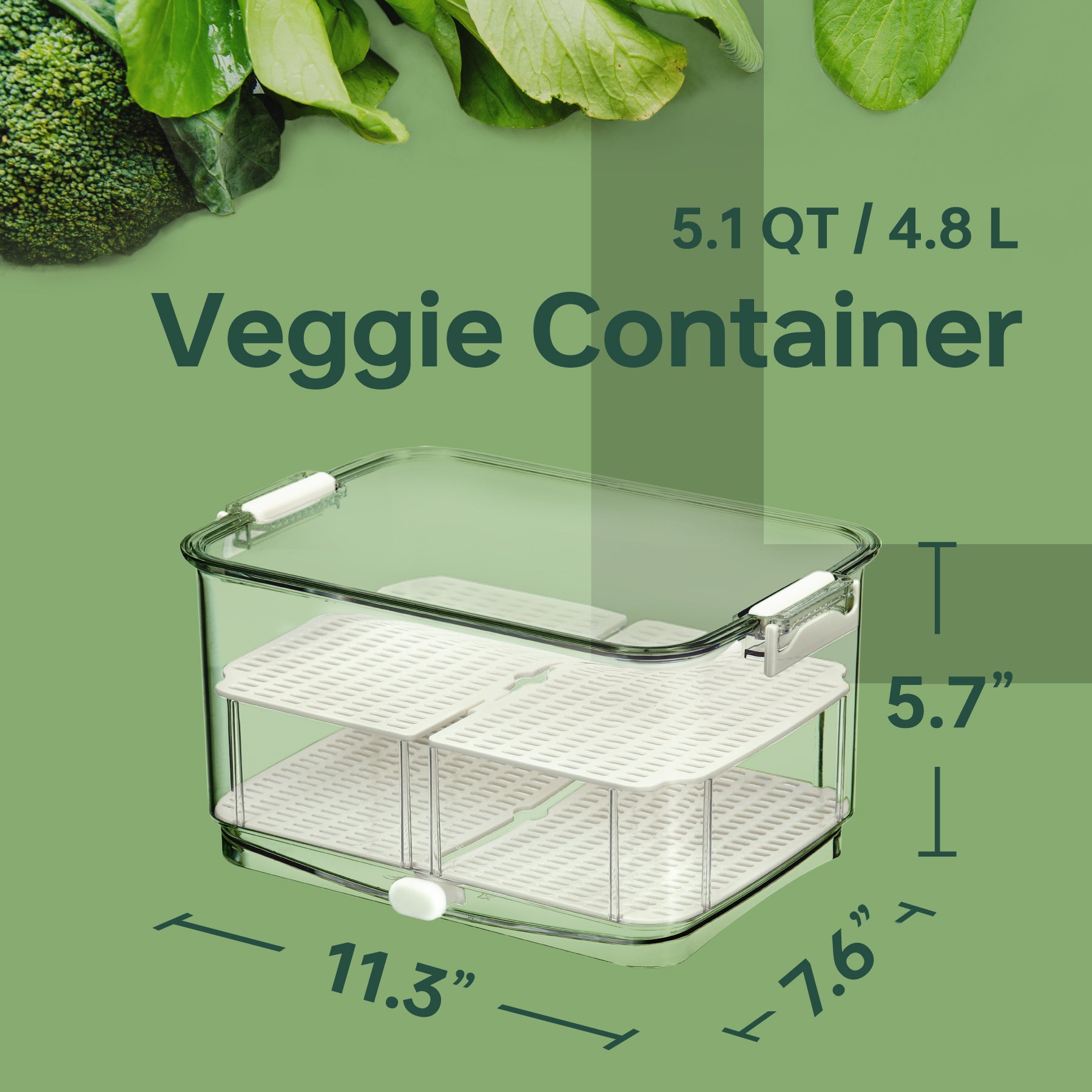 Duo Fresh Produce Saver - Large - Thumbnail 4