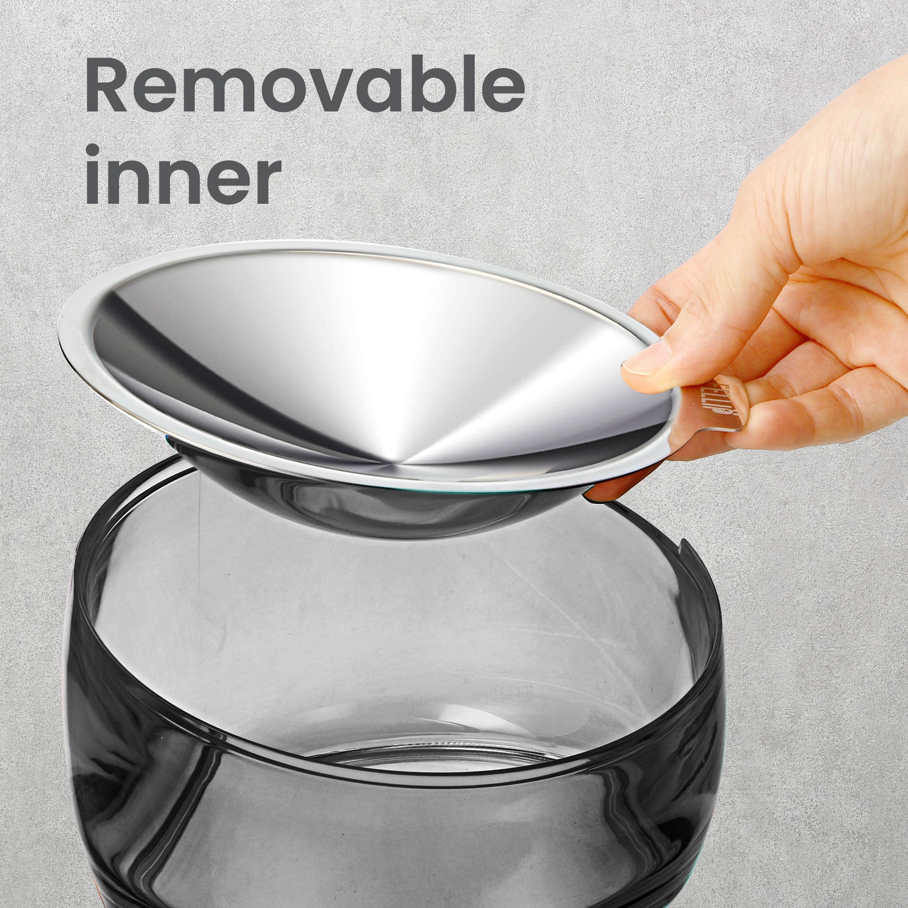 Felli Pet Oblik Cat Dog Bowl - Replacement Dish 304 Stainless Steel