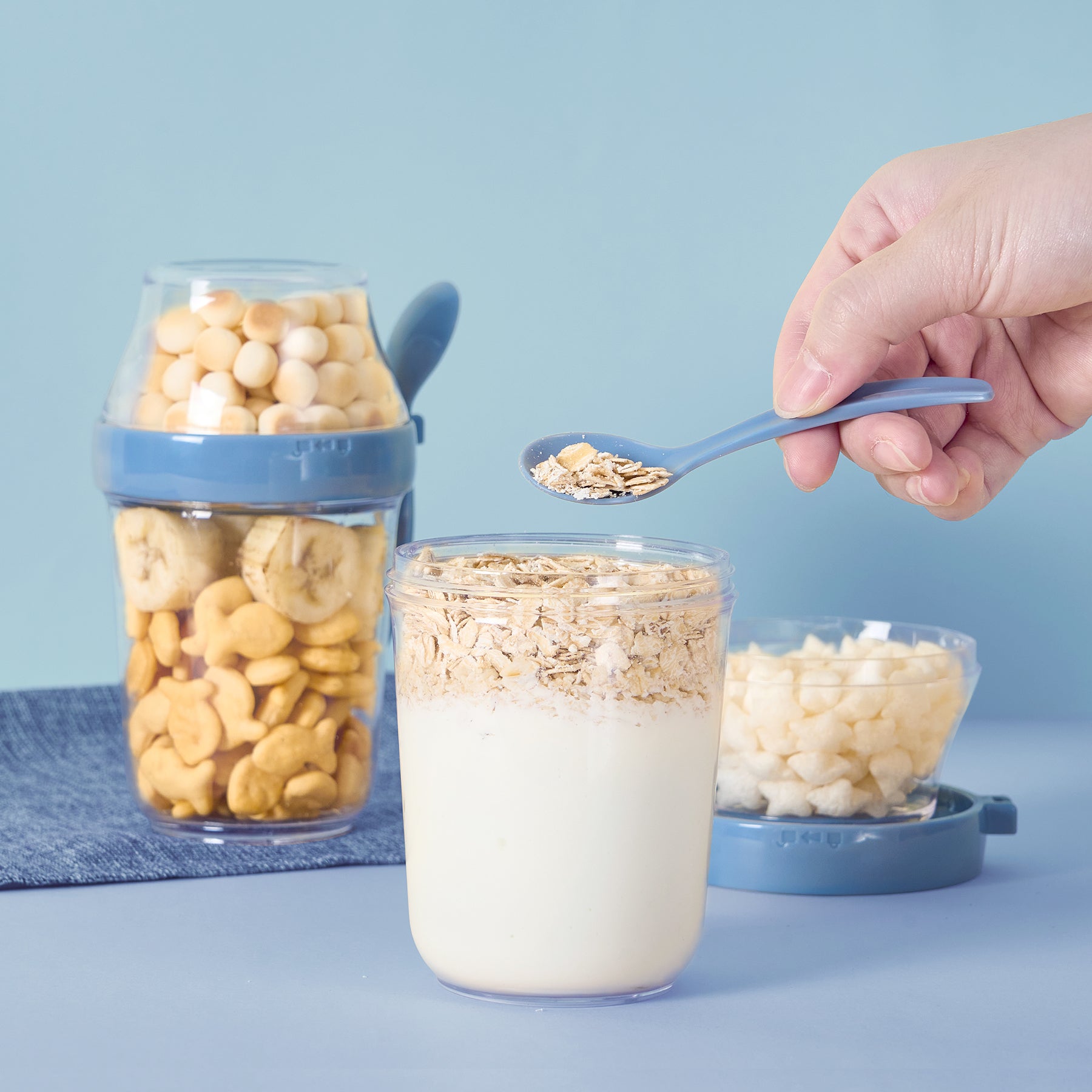 On the Go Snack Cup - Blue Moon - Felli Official