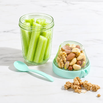 On the Go Snack Cup - Green
