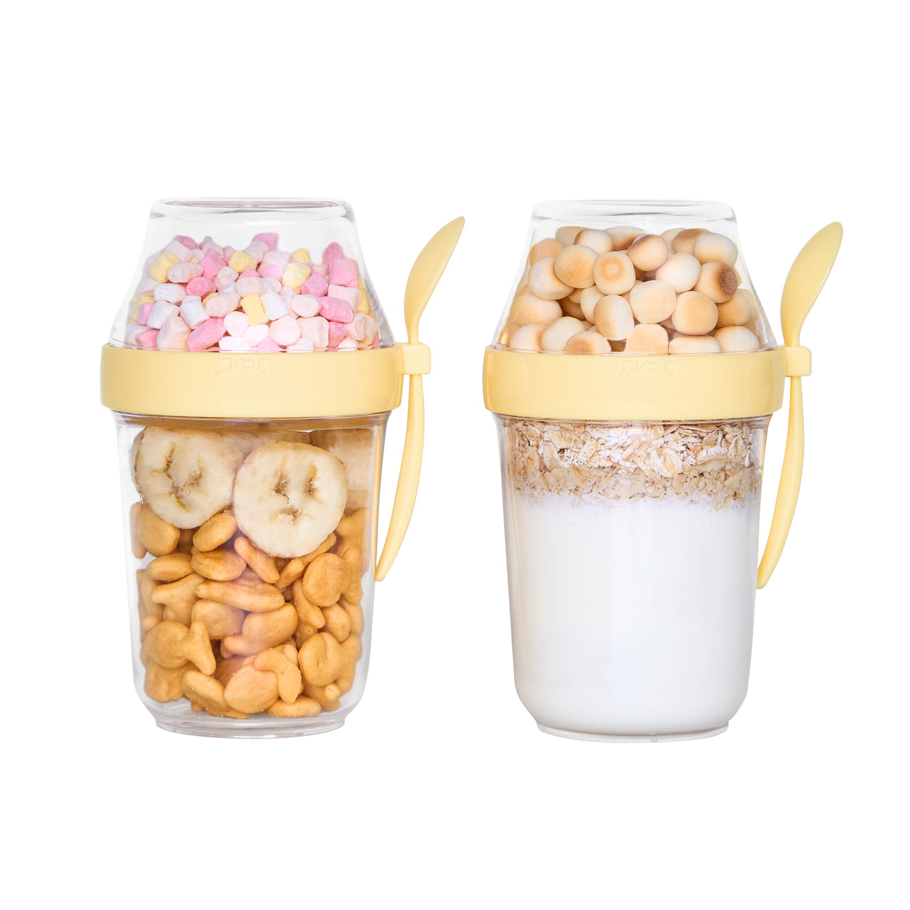 On the Go Yogurt Snack Cup 2pk Set - Felli Official