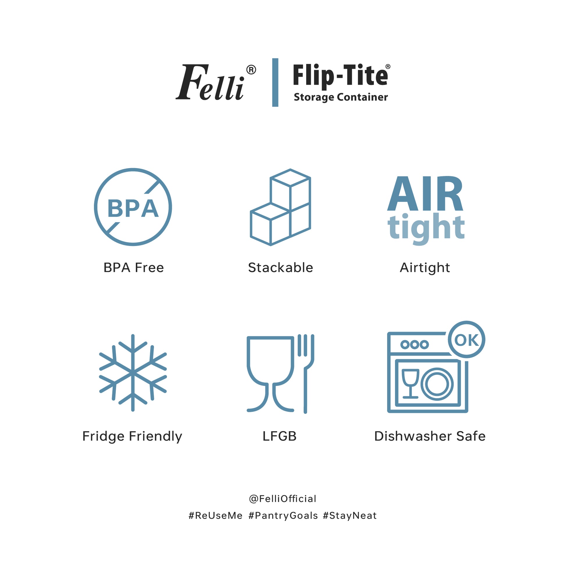 Flip-Tite 4" Regular 10pk Variety Set - Felli Official