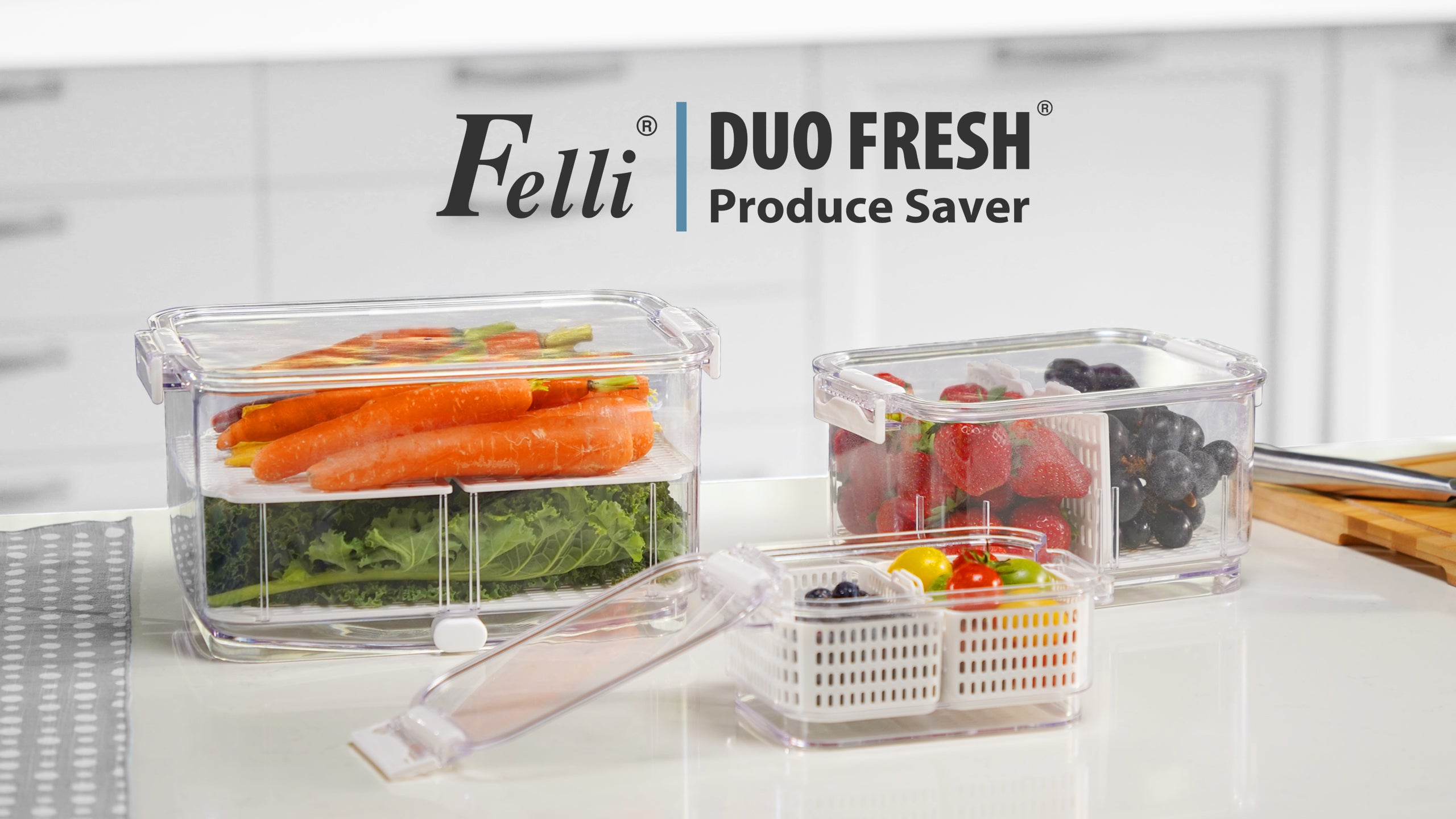 Duo Fresh Produce Saver - Large - Thumbnail 3