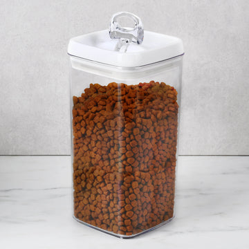Felli Clear Flip-Tite Cookie Jar Container