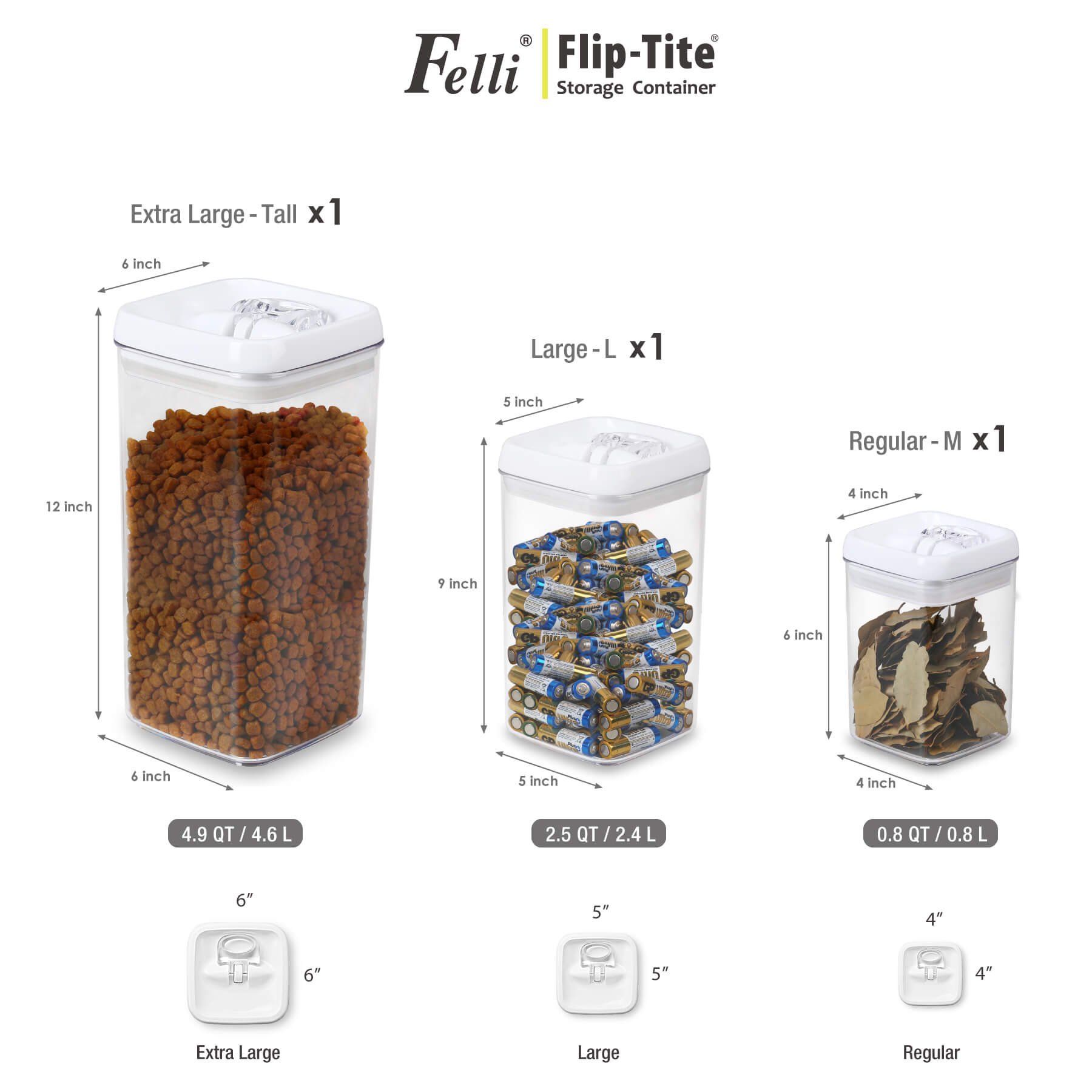 Flip Tite 6" Extra Large Nest-L Set - Thumbnail 4