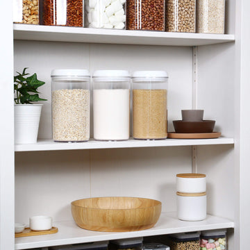 Flip-Tite Storage Container Round Large-L 2.1 QT / 2 L - Felli Official
