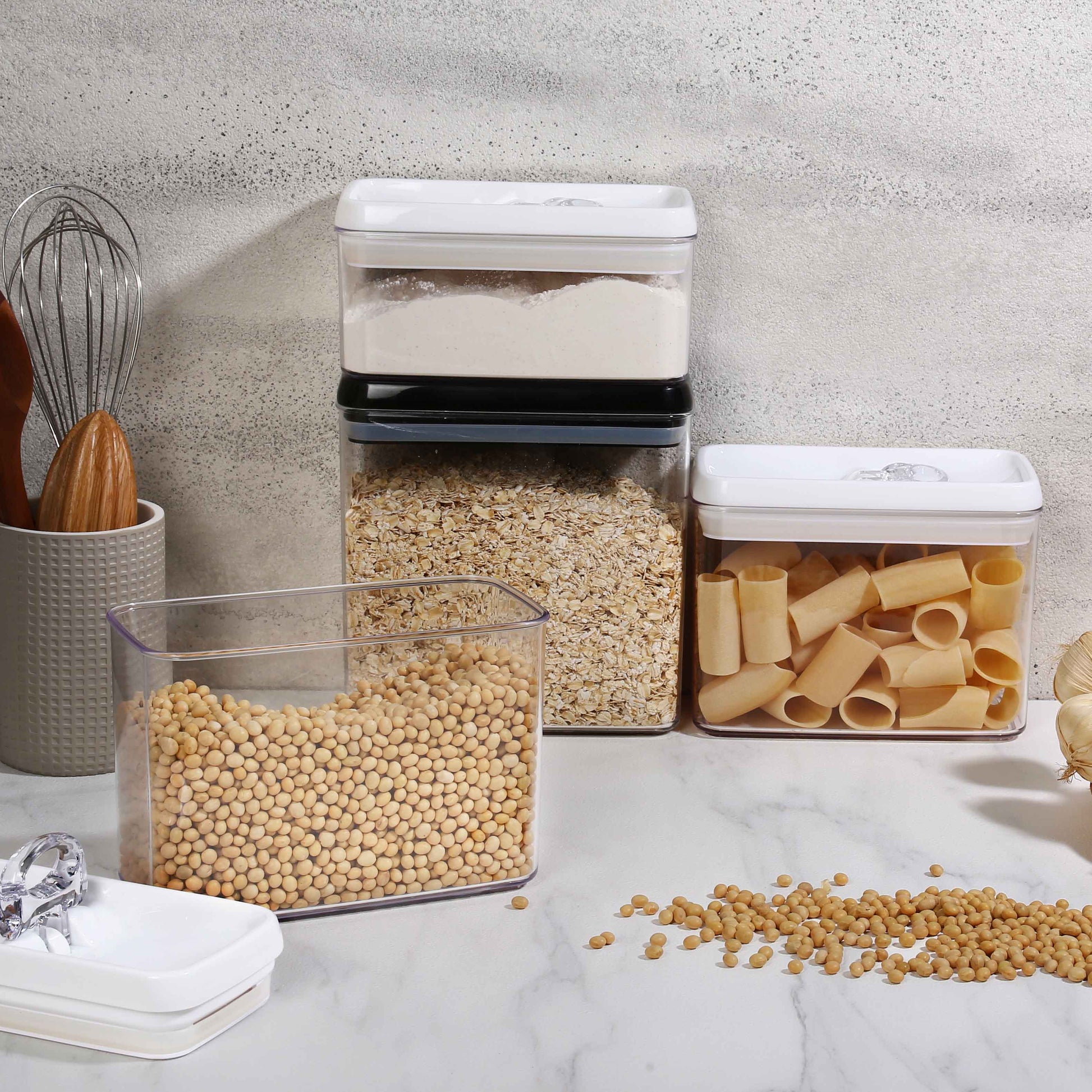 Flip-Tite Storage Container Rectangular-M 1.9 QT / 1.8 L - Felli Official