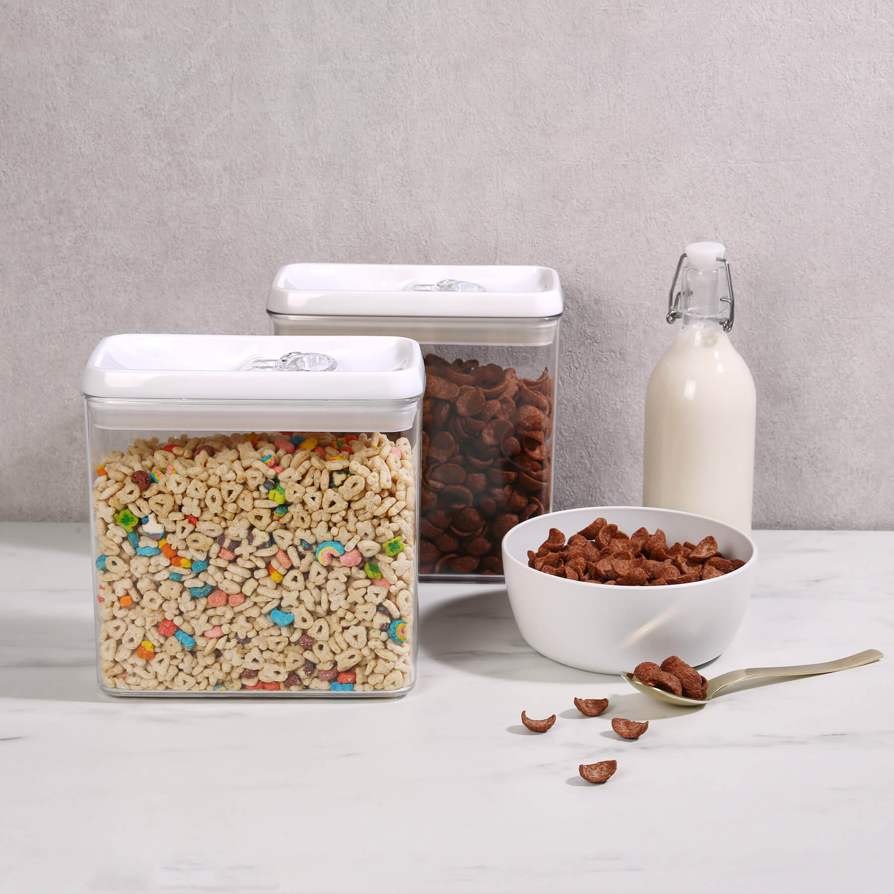 Flip-Tite Storage Container Rectangular-L 2.8 QT / 2.7 L - Felli Official