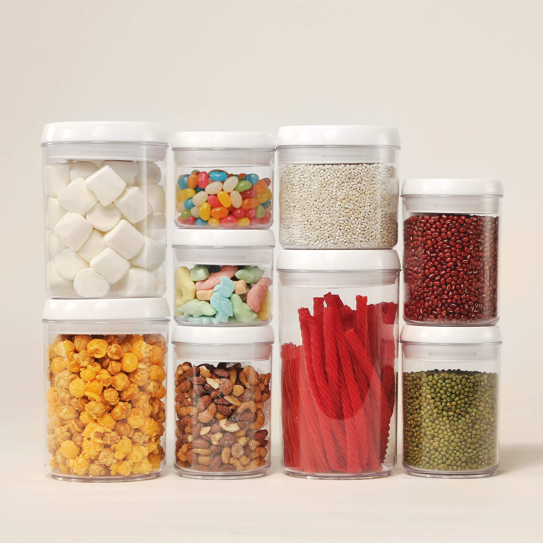 Flip-Tite Storage Container Round Large-S 1.1 QT / 0.9 L - Felli Official
